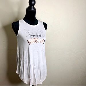graphic tee tank top